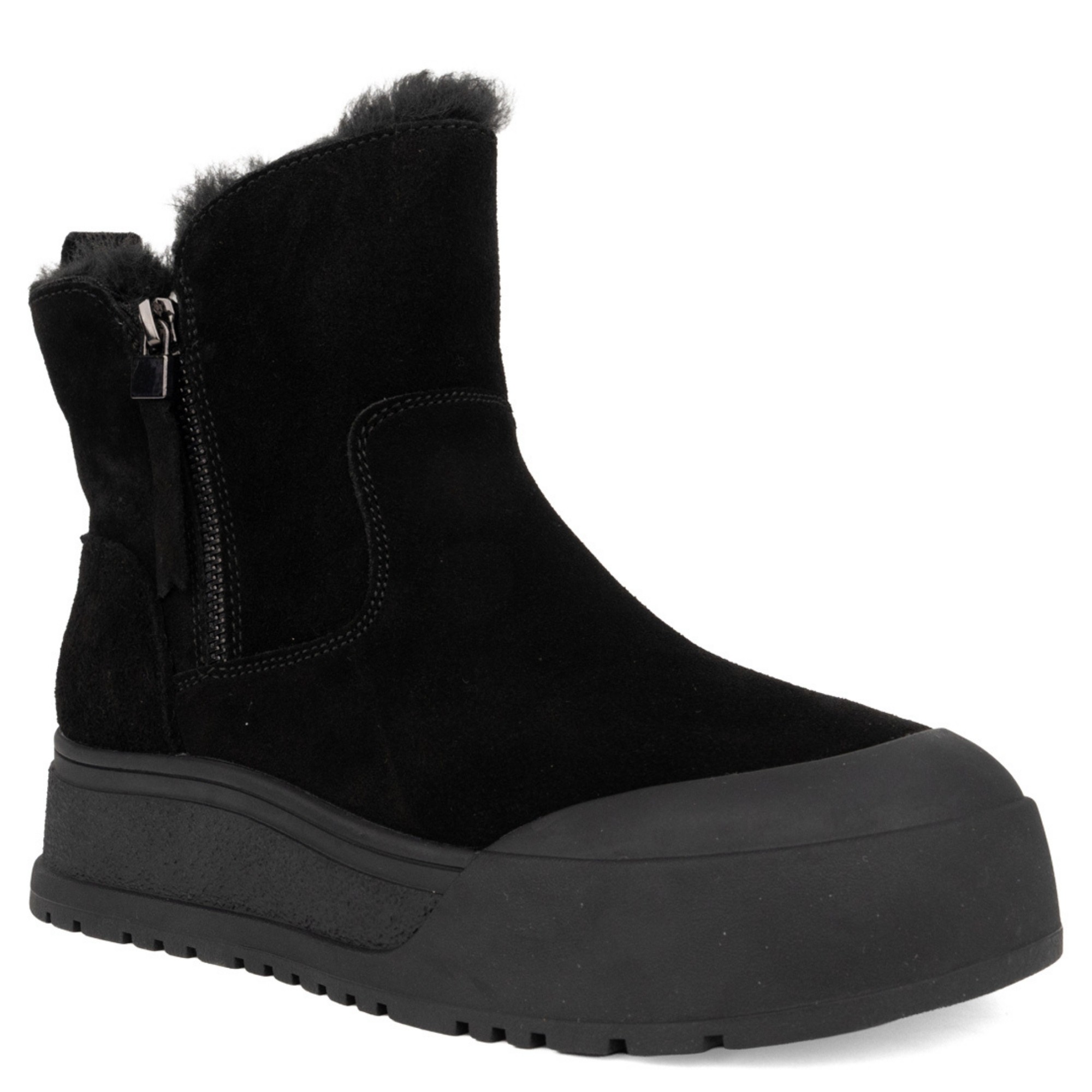 GRUNER SCHUHE Pašiltinti aulinukai moterims, Juoda, Wm booties 1
