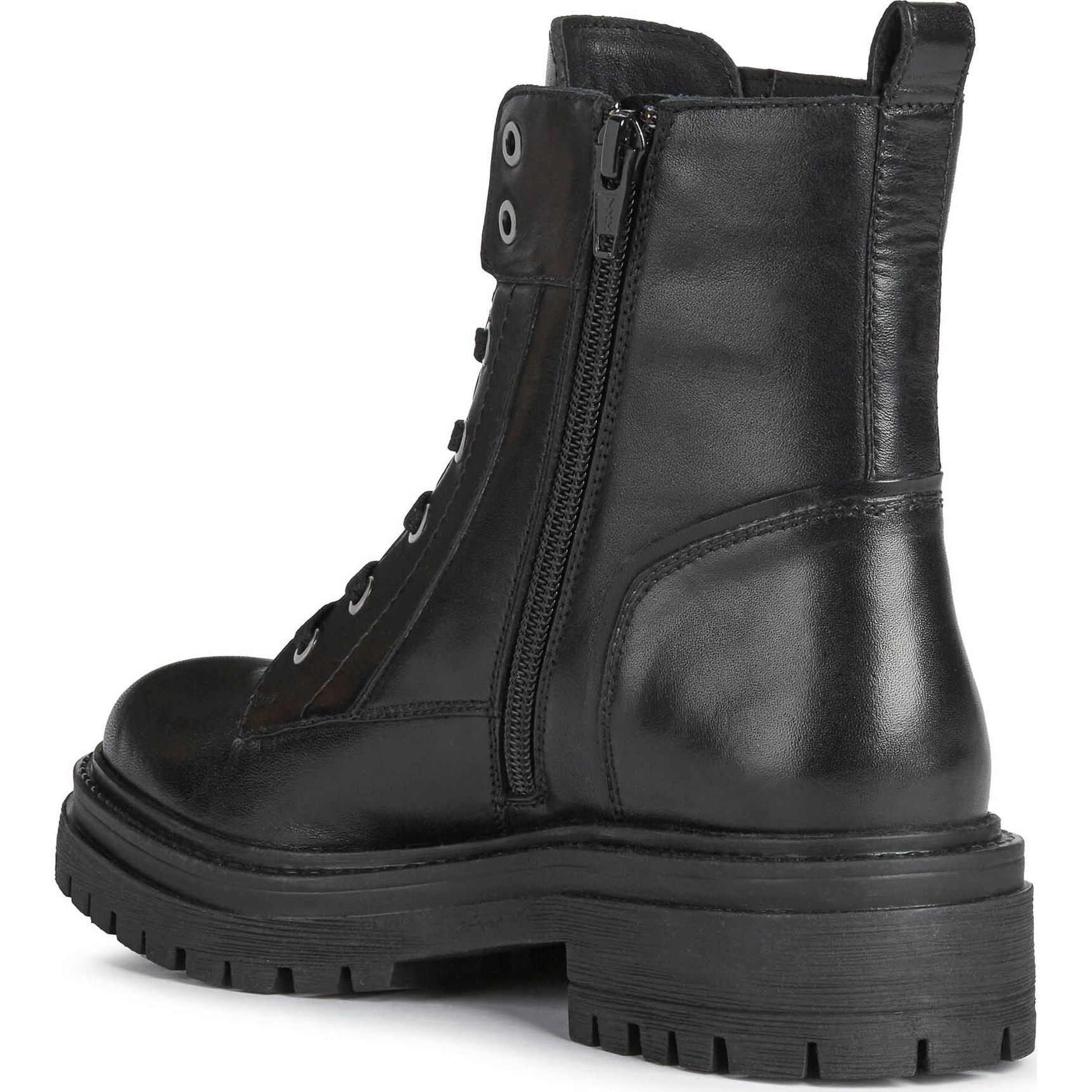 GEOX Aulinukai moterims, Juoda, D IRIDEA C - SMO.LEA 3