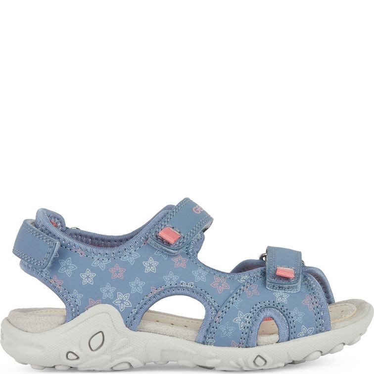 GEOX Basutės mergaitėms, Mėlyna, Sandal whinberry 1