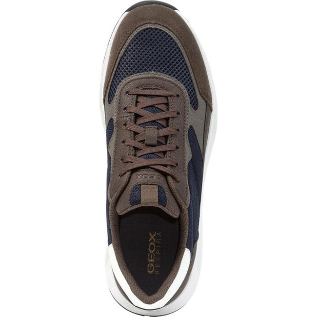 GEOX Laisvalaikio bateliai vyrams, Žalia, Molveno sneakers 5