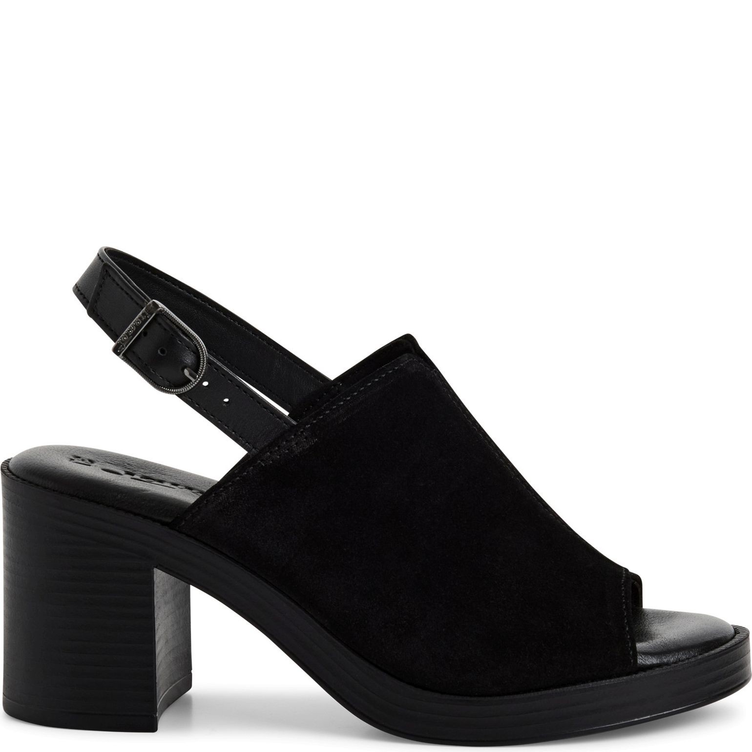 TAMARIS Basutės moterims, Juoda, Sandal heel 2