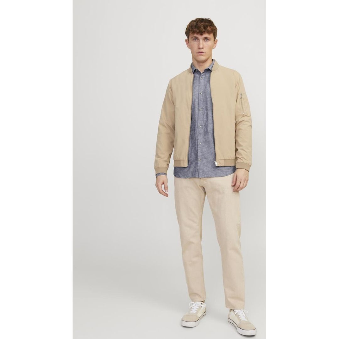JACK & JONES Marškiniai vyrams, Mėlyna, Jjesummer shirts 3