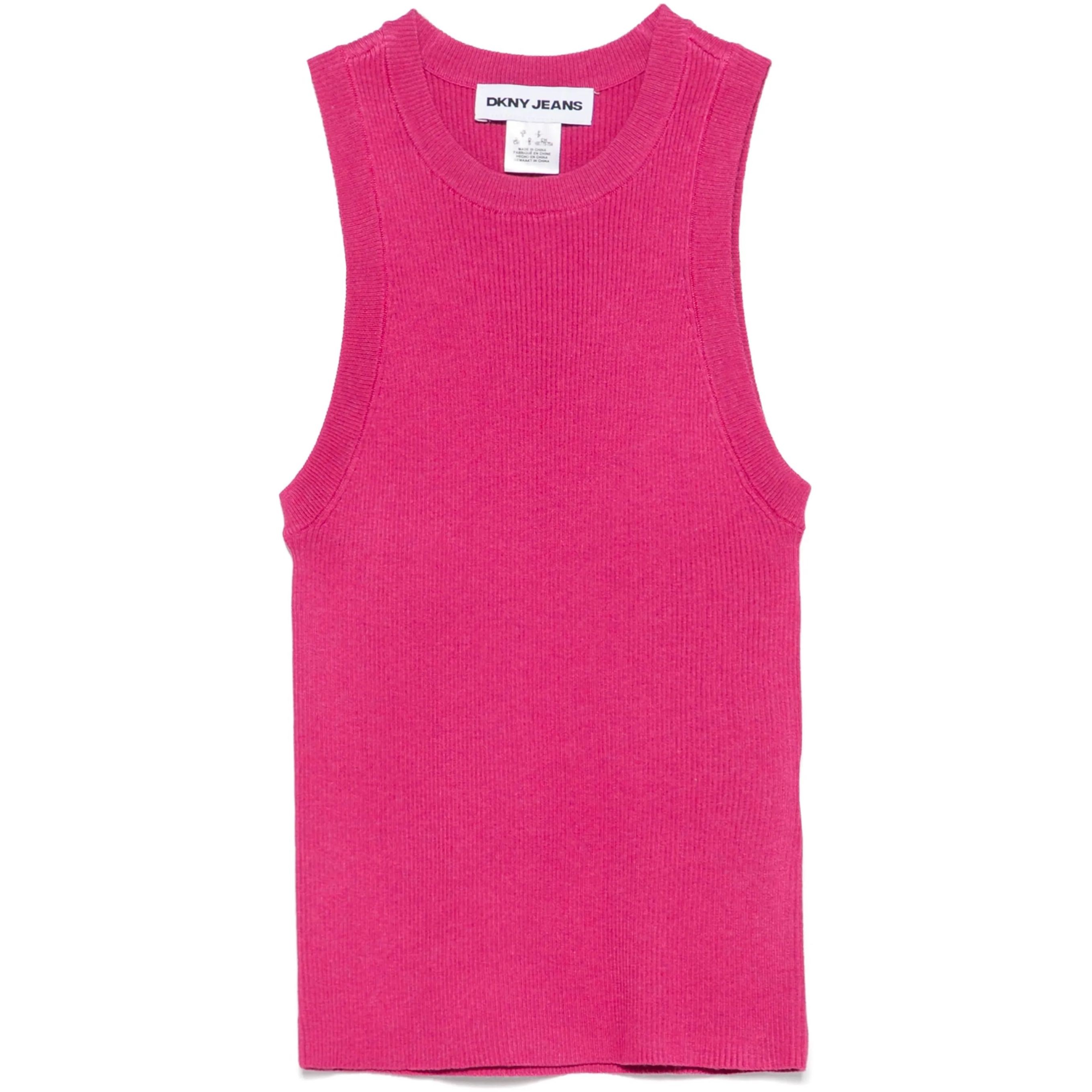 DKNY Marškiniai be rankovių moterims, Rožinė, Sleeve less tank top 1