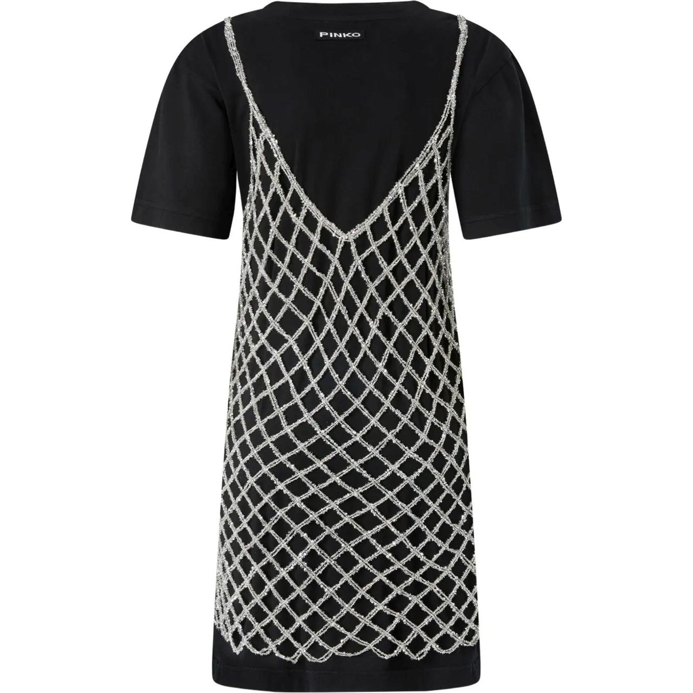 PINKO Mini suknelė moterims, Juoda, Vladimir dress 2