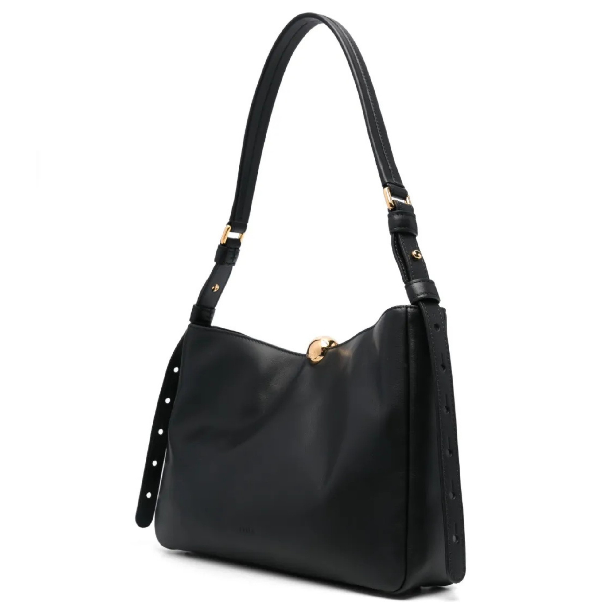 FURLA Rankinė per petį moterims, Juoda, Furla sfera soft m shoulder ba 2