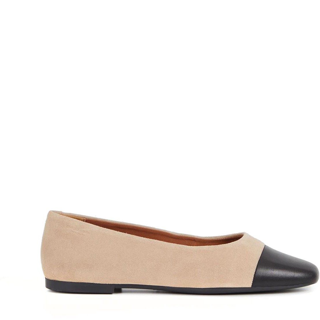 VAGABOND Balerinos moterims, Smėlio, Jolin ballerinas 2