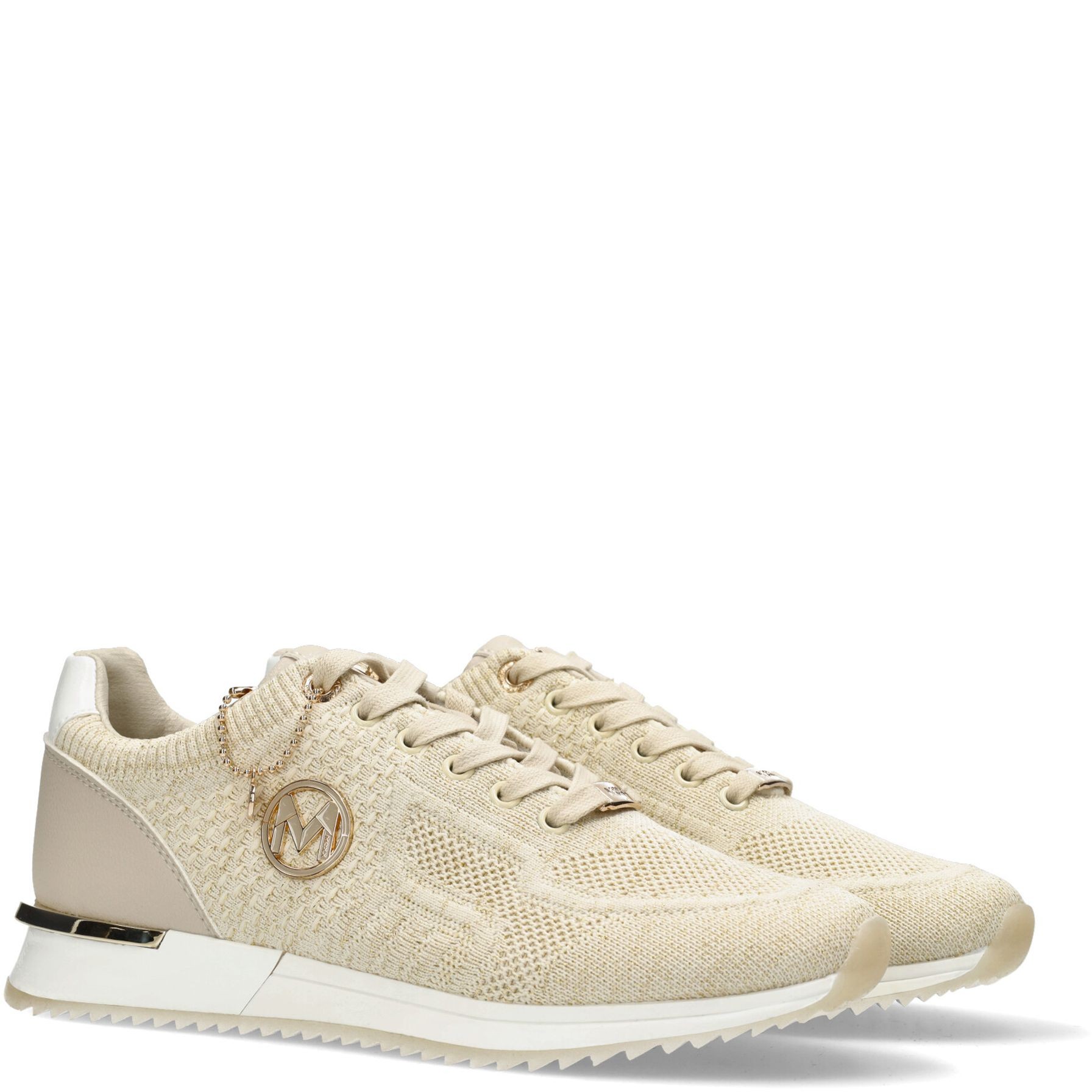 MEXX Sportiniai bateliai moterims, Smėlio, Gitte Glitter Sport Shoe 1