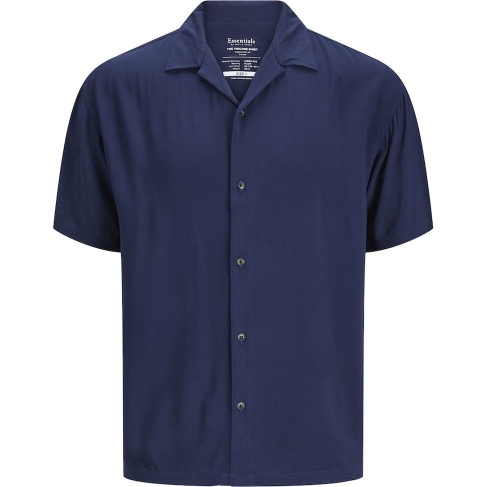 JACK & JONES Marškiniai vyrams, Mėlyna, Jjejeff shirts 1