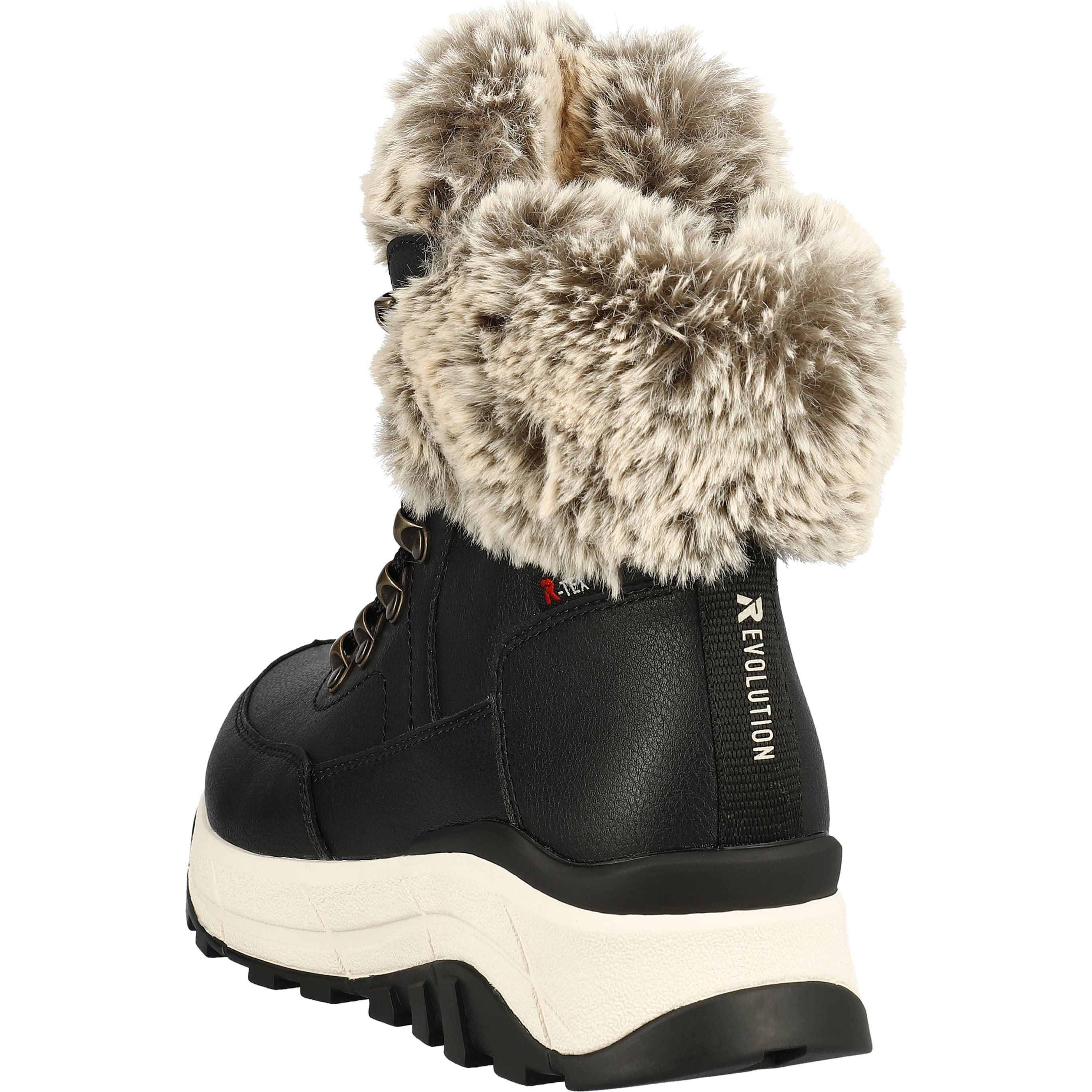 RIEKER EVOLUTION Aulinukai moterims, Juoda, BOOTIES 6