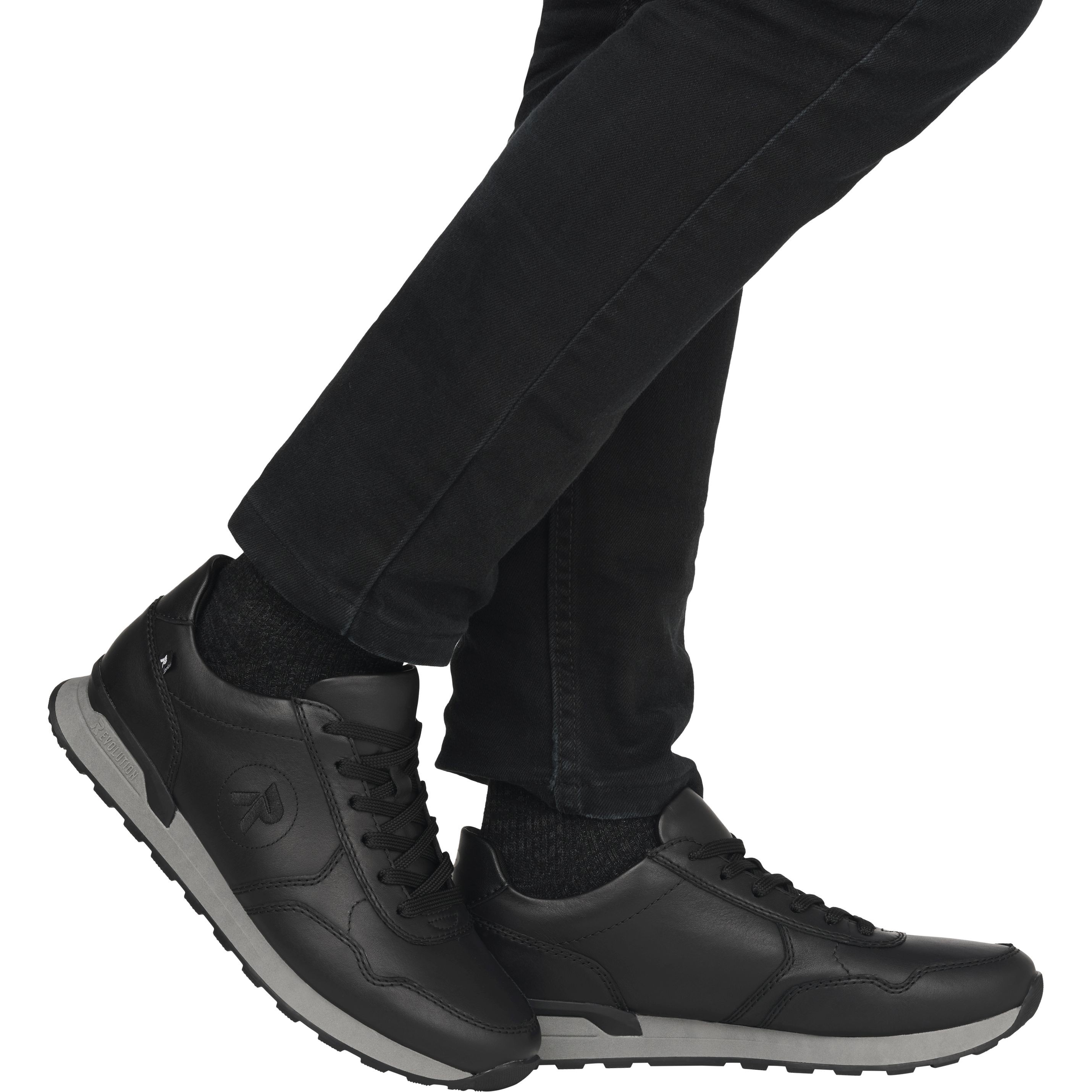 RIEKER EVOLUTION Laisvalaikio bateliai vyrams, Juoda, Men's shoes 11