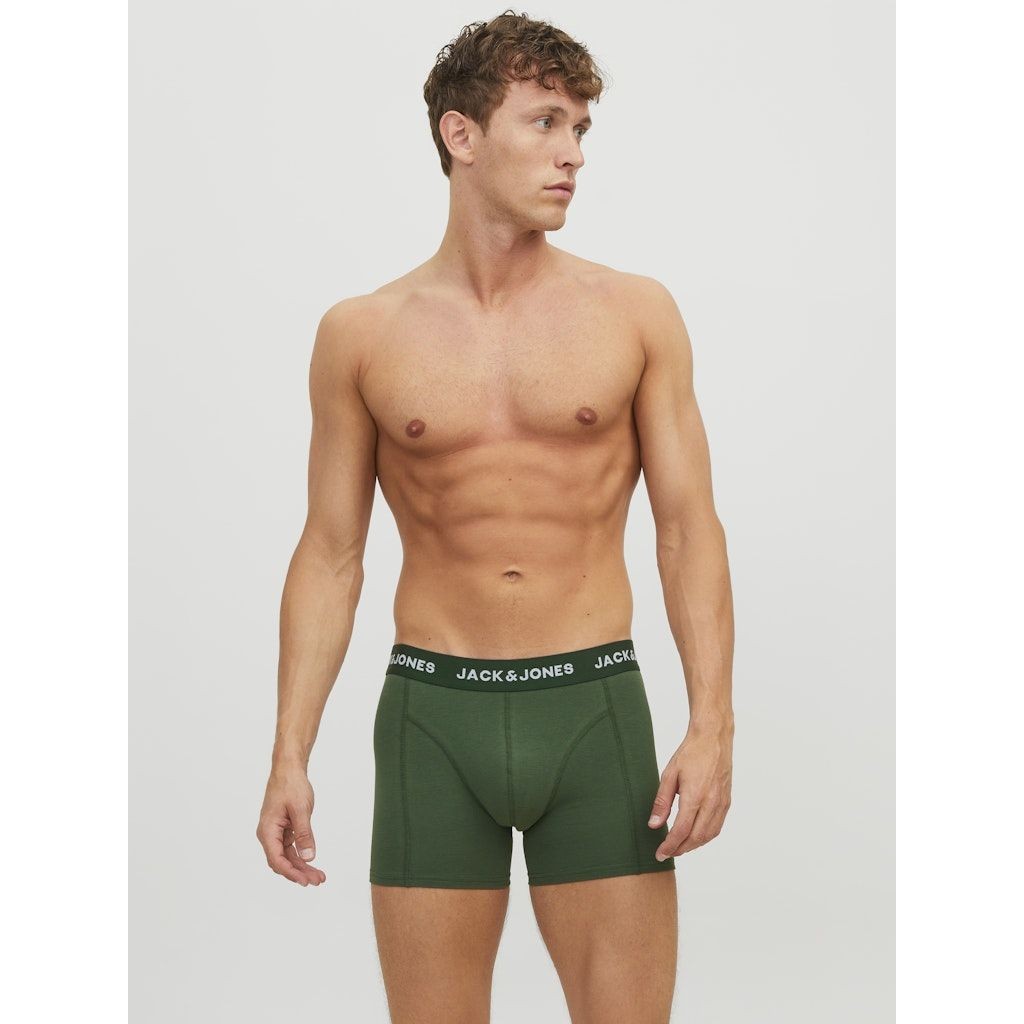 JACK & JONES Ilginti apatiniai vyrams, Žalia, Jackex boxers 7