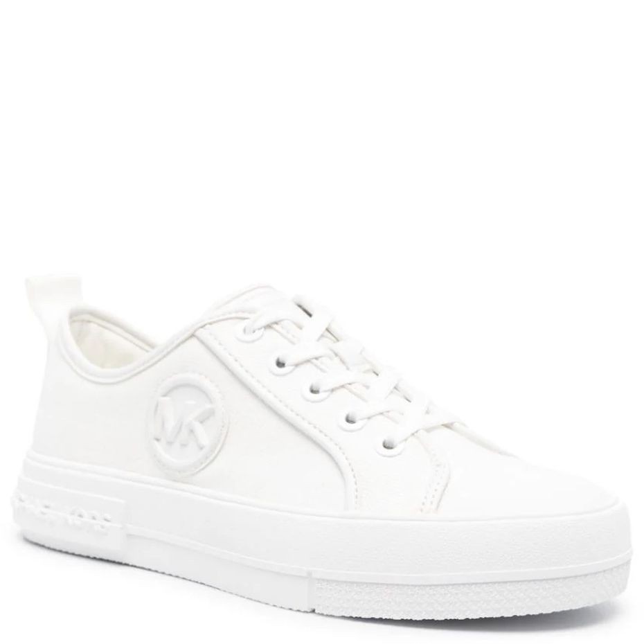 MICHAEL KORS Laisvalaikio bateliai moterims, Balta, Evy lace up 1