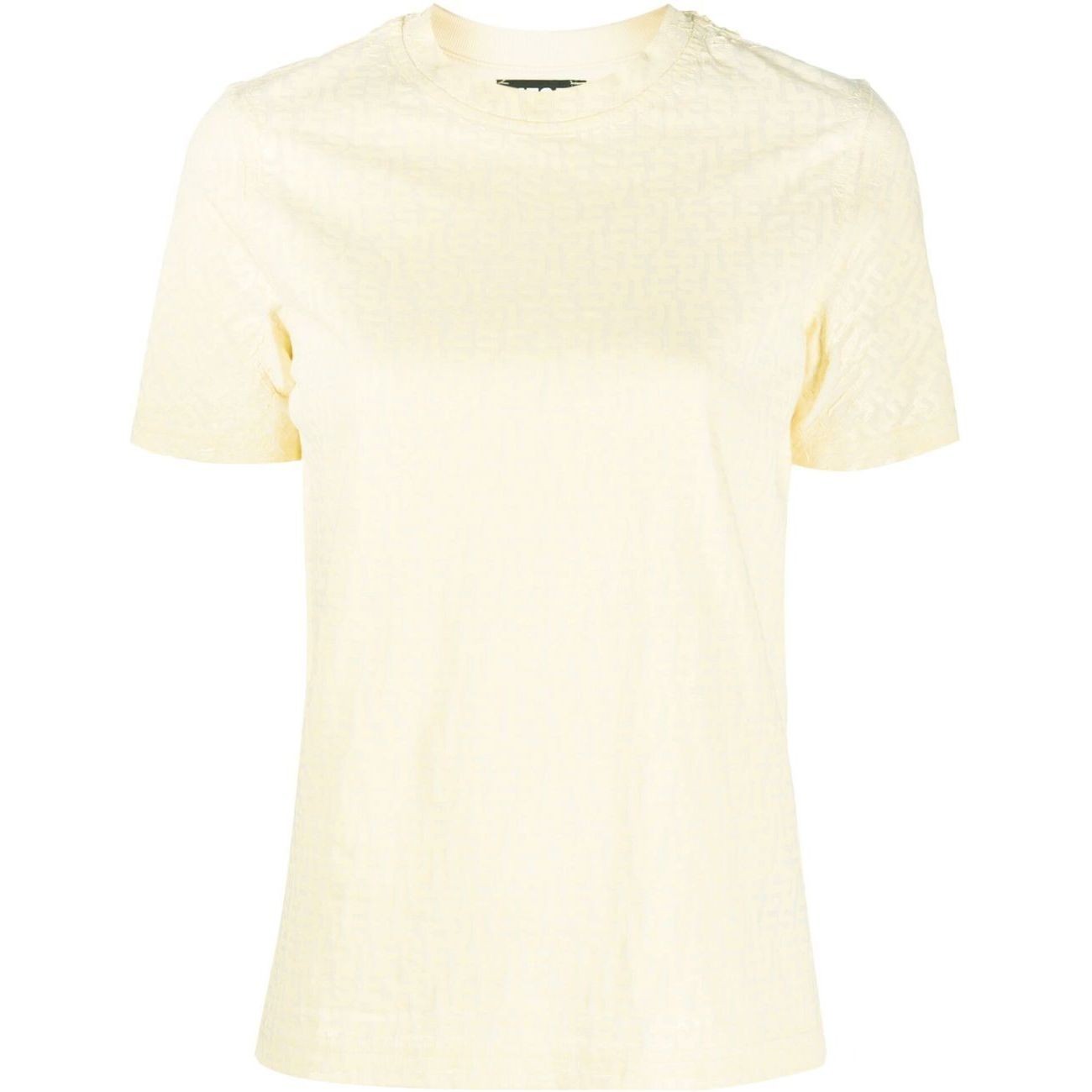 DIESEL Marškinėliai trump. rankovėmis moterims, Geltona, T-reg-mono t-shirt