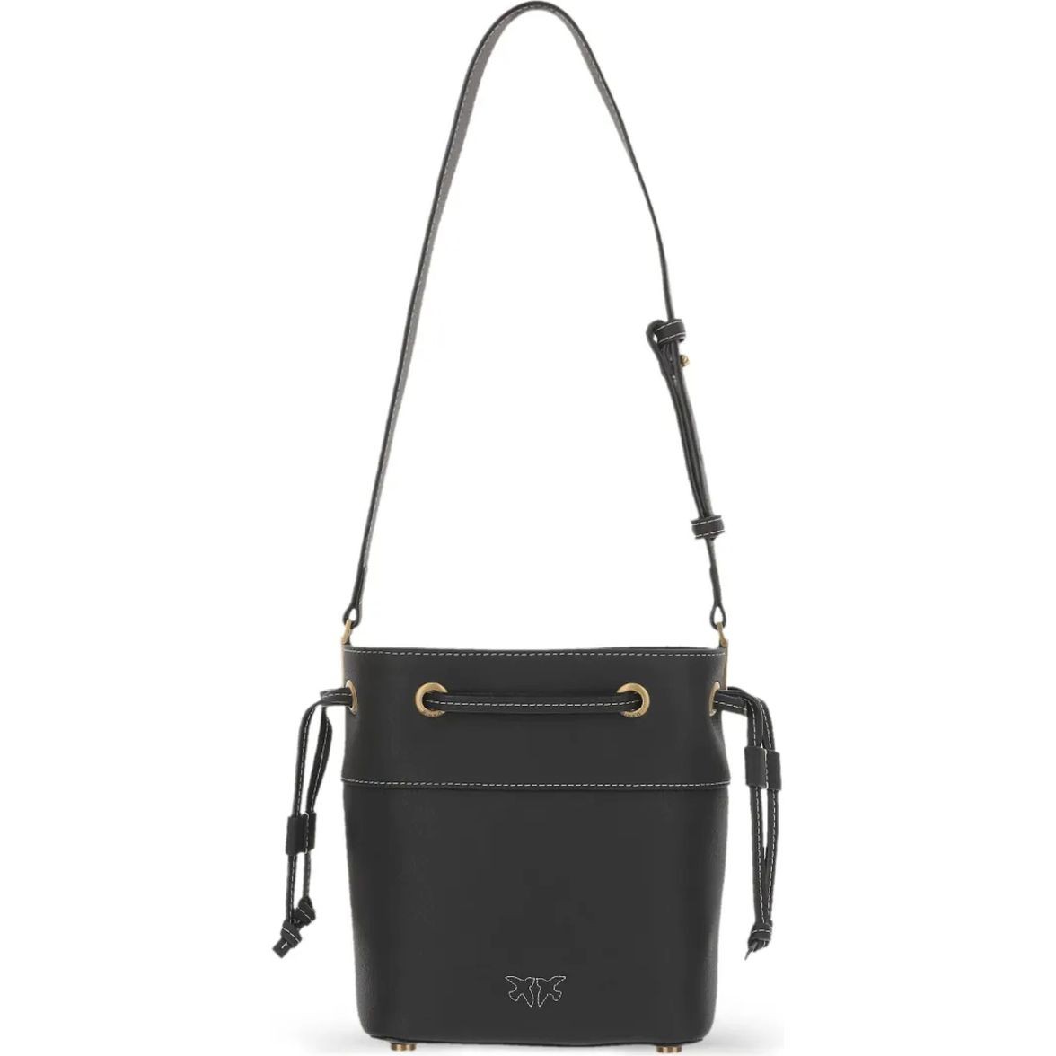 PINKO Rankinė per petį moterims, Juoda, Secchiello mini should bag 2