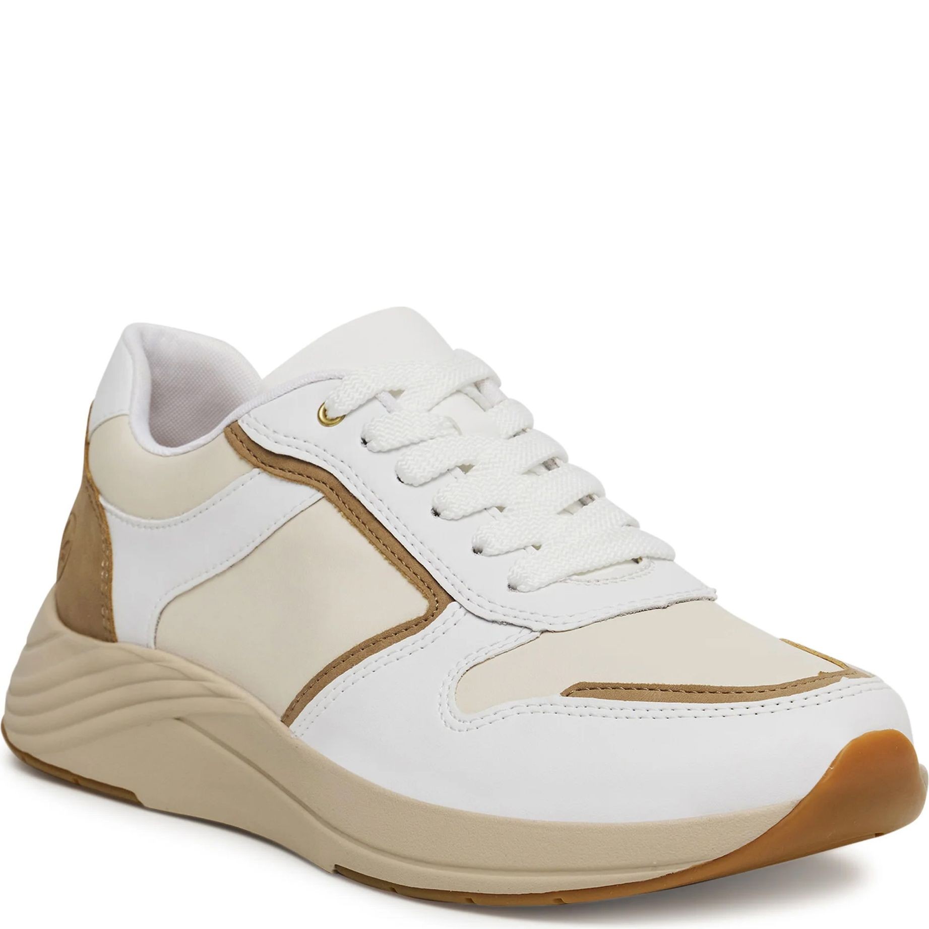 RIEKER Laisvalaikio bateliai moterims, Smėlio, Sneakers 1