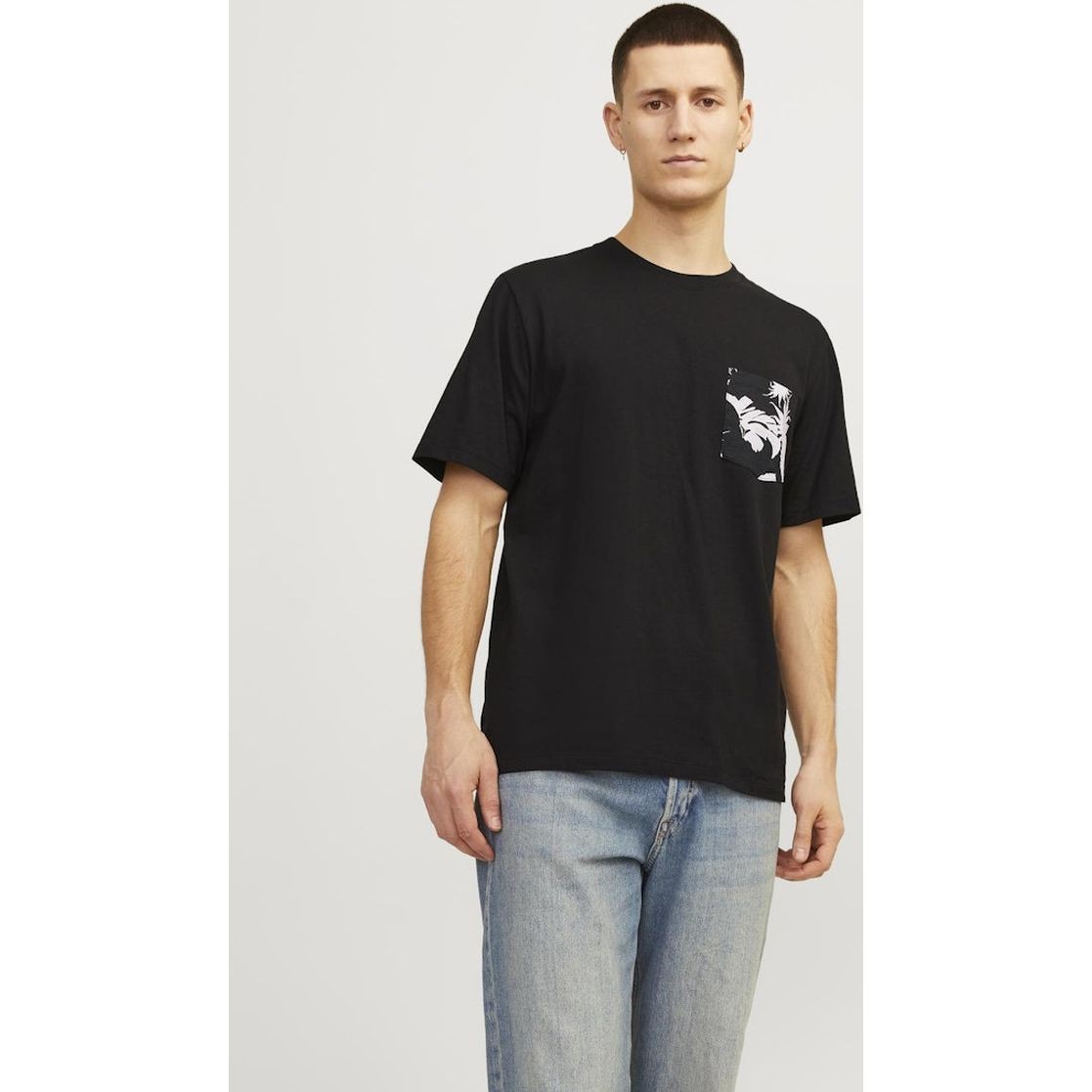 JACK & JONES Marškinėliai vyrams, Juoda, Joraruba t-shirts 6