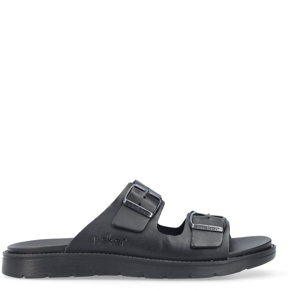 RIEKER Šlepetės vyrams, Juoda, SLIPPERS 3