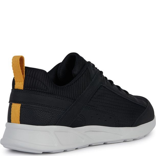 GEOX Laisvalaikio bateliai vyrams, Juoda, Sanzio sneakers 4