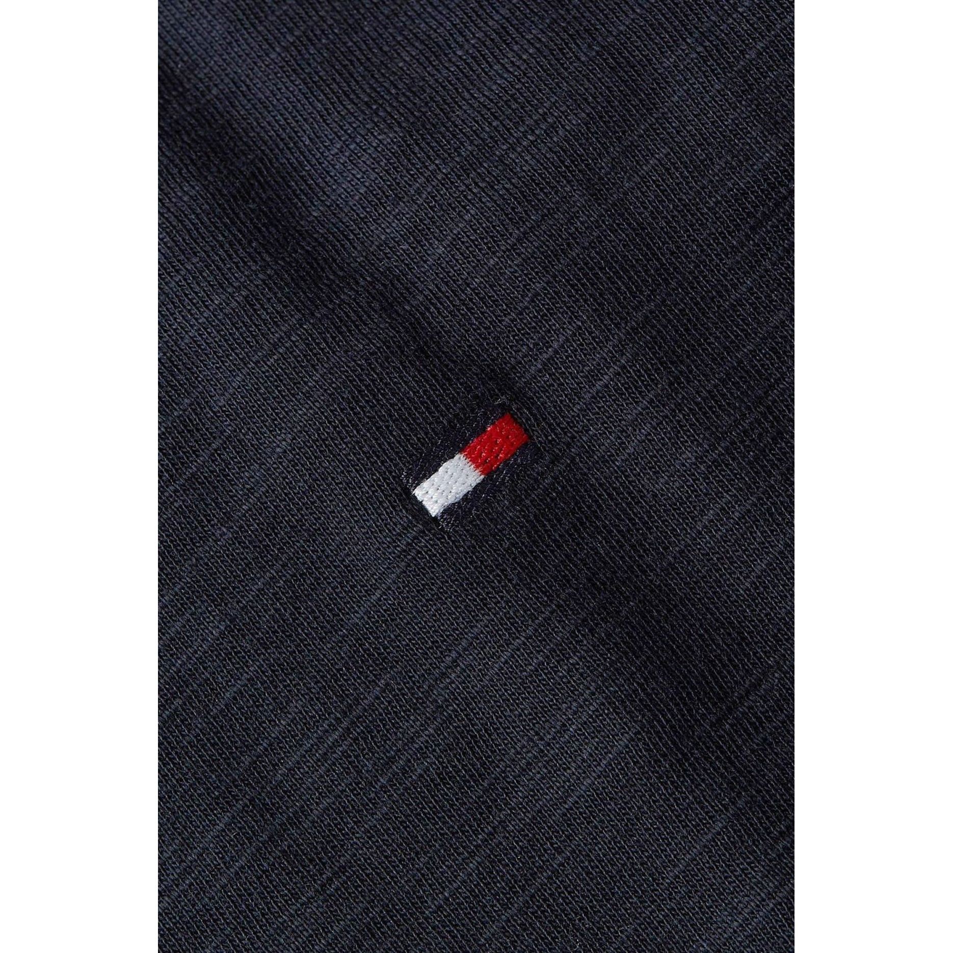 TOMMY HILFIGER Marškinėliai trump. rankovėmis vyrams, Mėlyna, Slub cotton tee 4