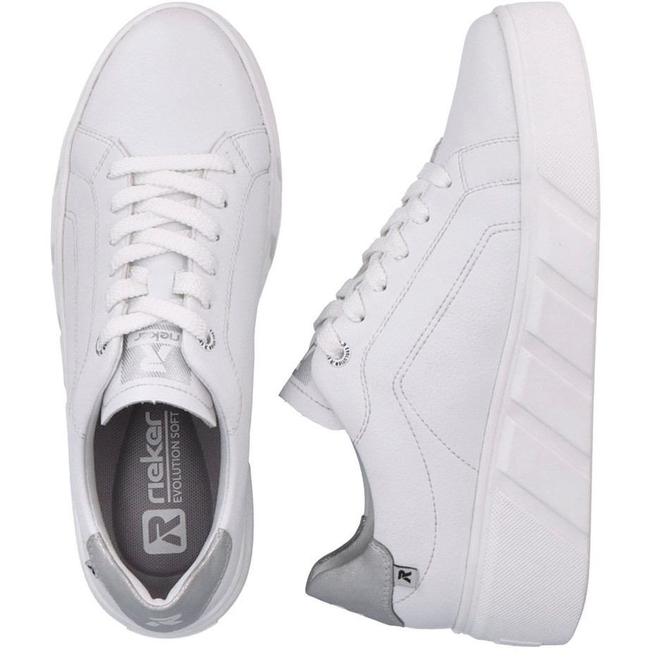RIEKER Sportiniai bateliai moterims, Balta, SPORT SHOE 11