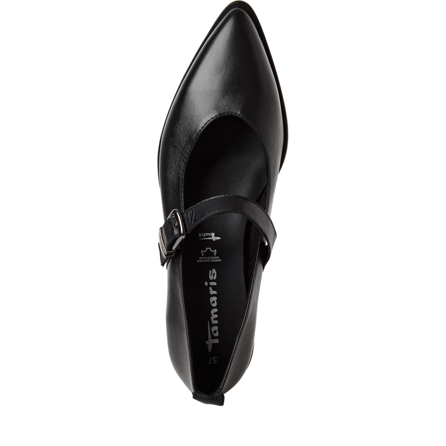 TAMARIS Balerinos moterims, Juoda, Ballerinas 5