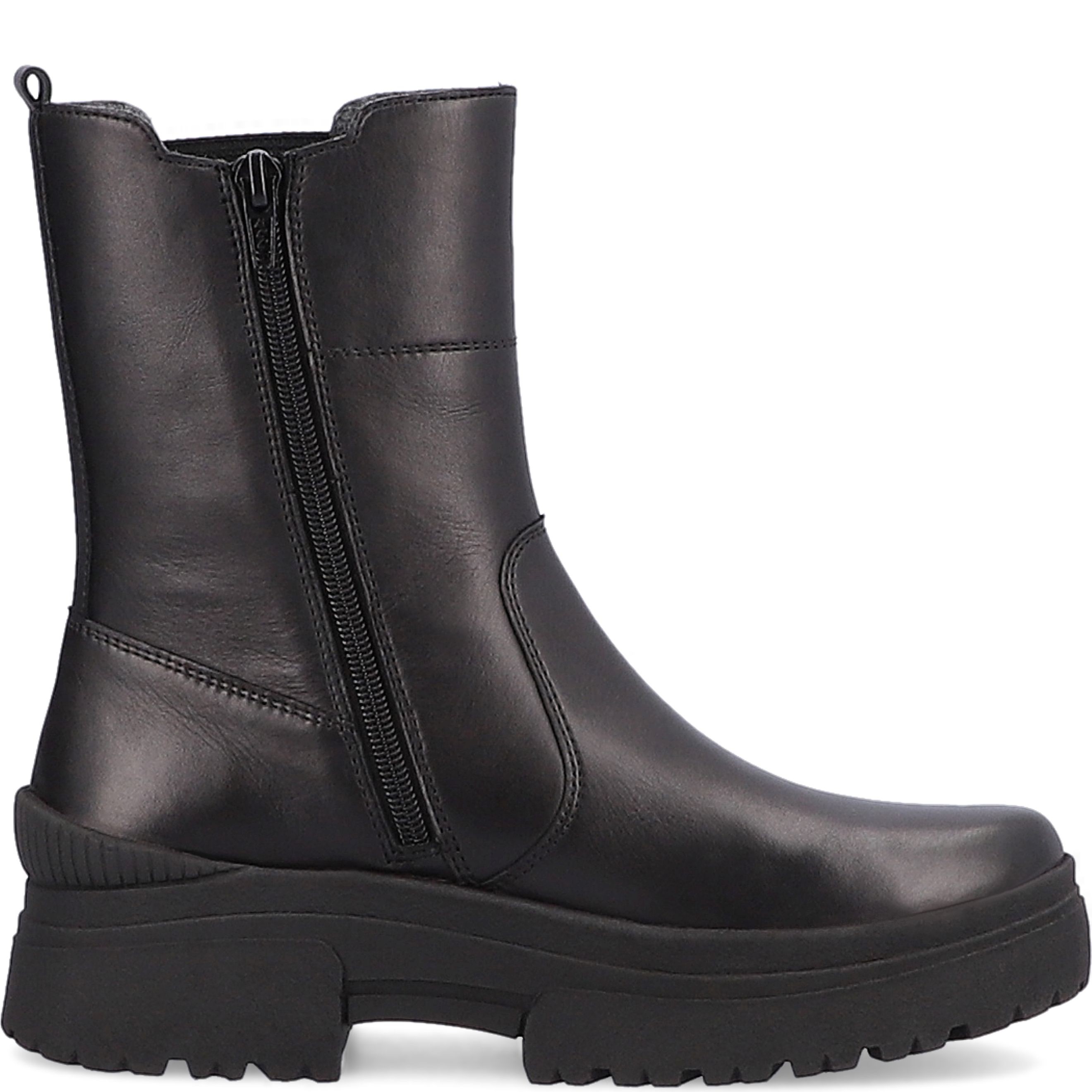 RIEKER Aulinukai moterims, Juoda, BOOTIES 3