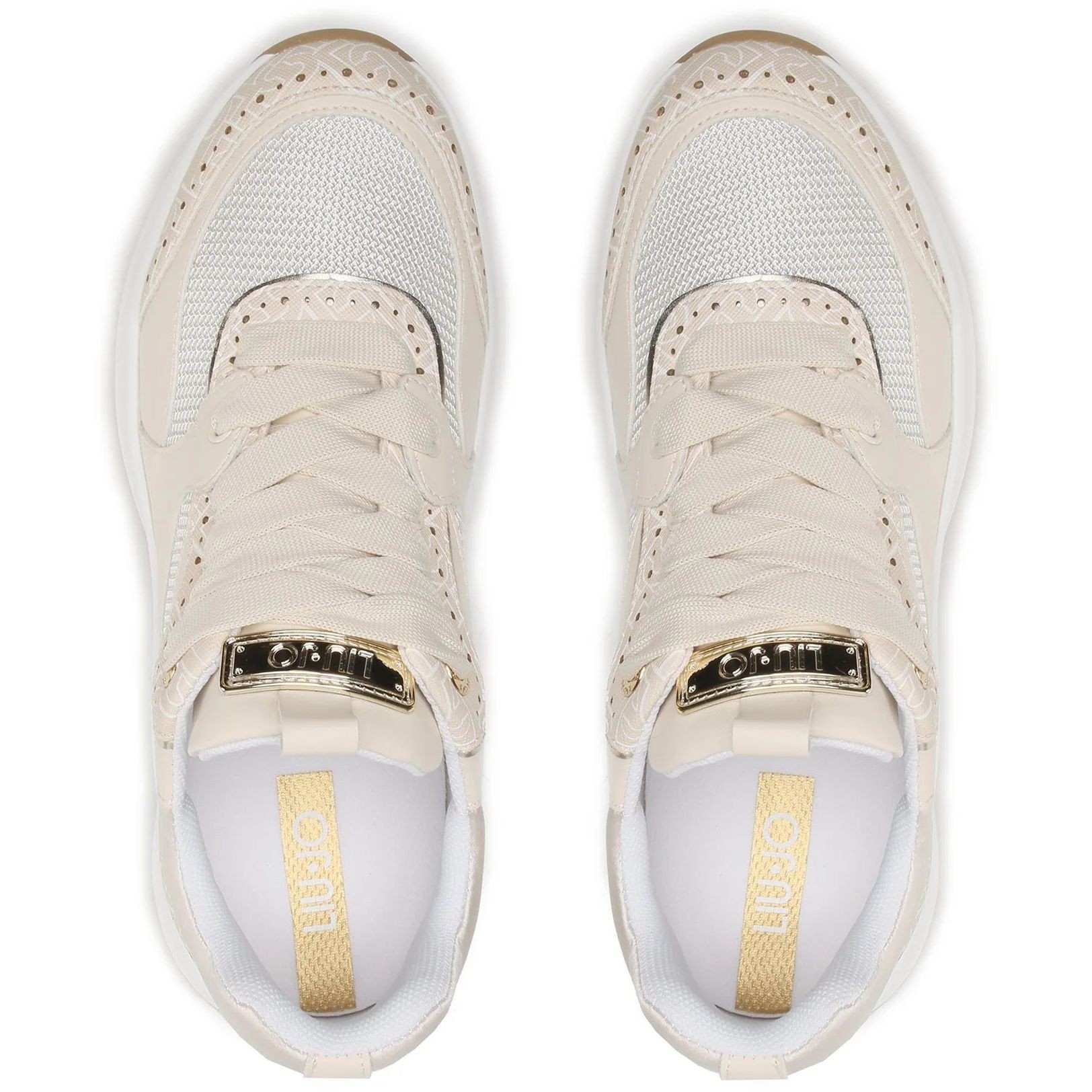 LIU JO Sportiniai bateliai moterims, Smėlio, LILY 17 3