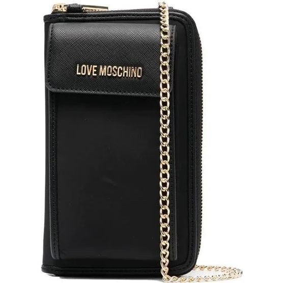 LOVE MOSCHINO Piniginė moterims, Juoda, Wallet 1