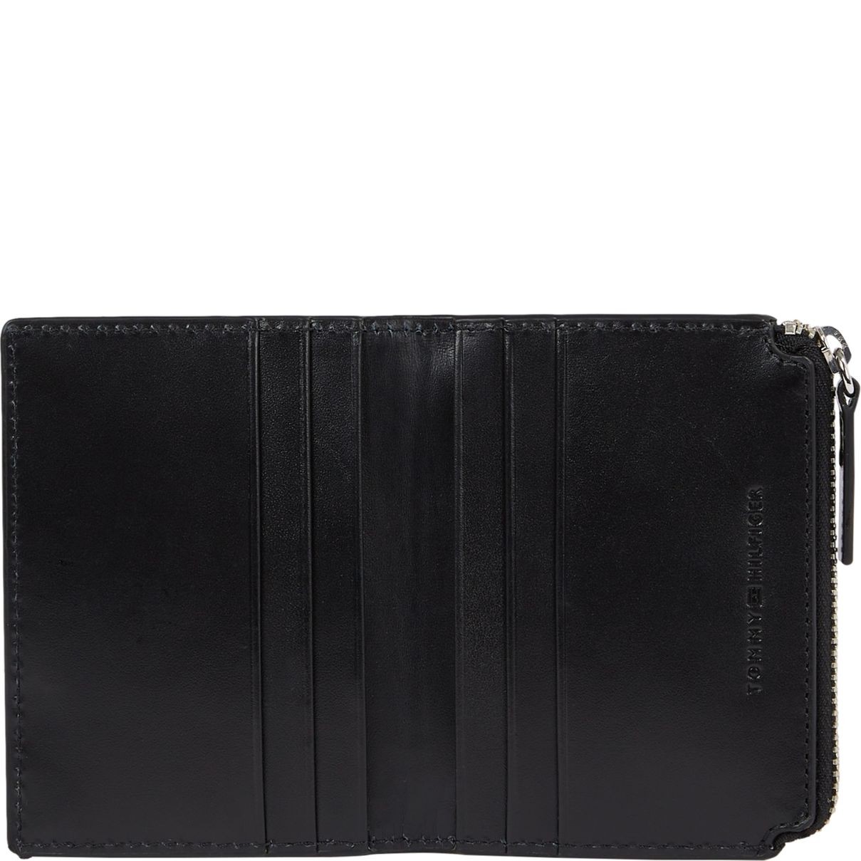 TOMMY HILFIGER Piniginė vyrams, Juoda, Monogram wizip wallets 4