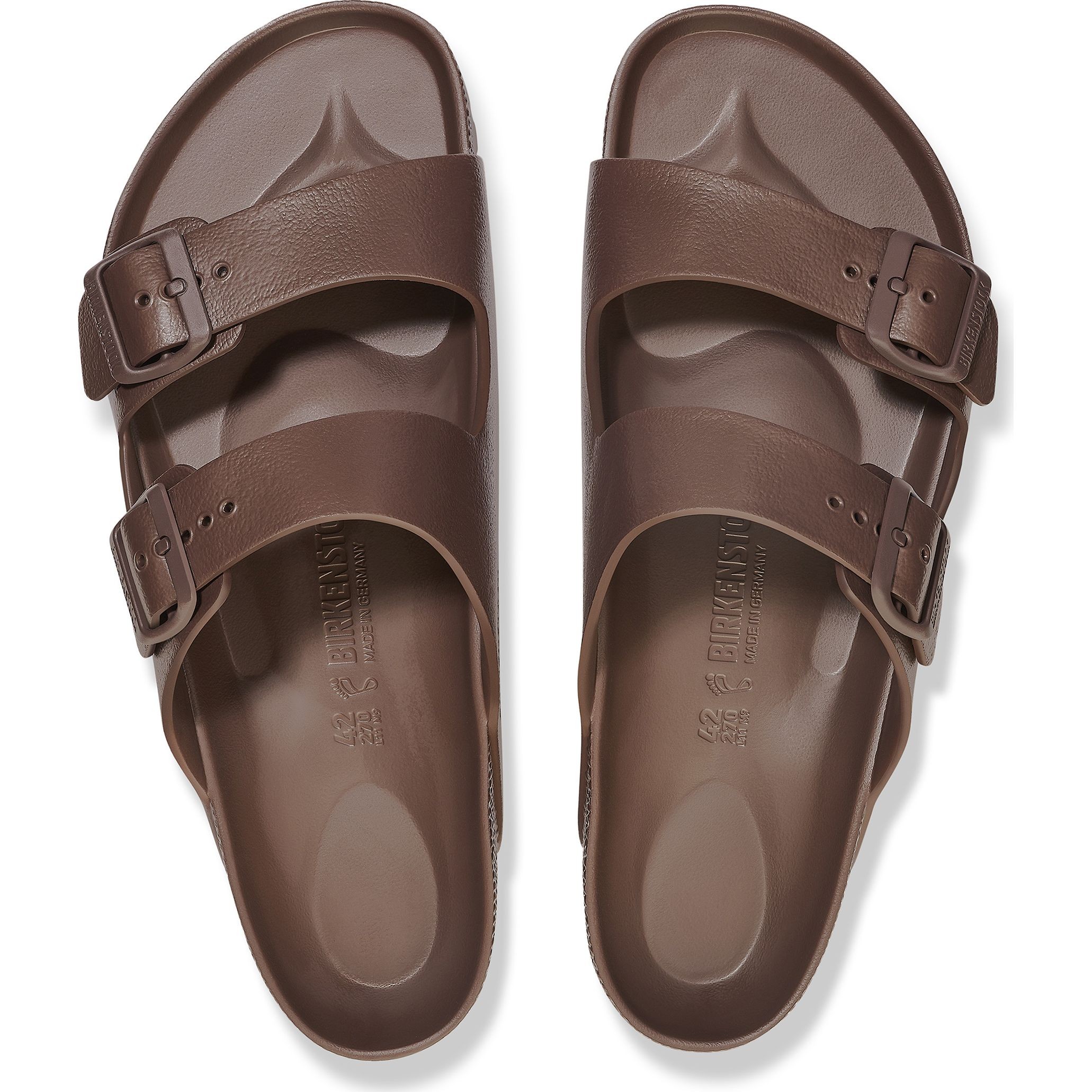 BIRKENSTOCK Guminės šlepetės, Ruda, Arizona EVA slides 4