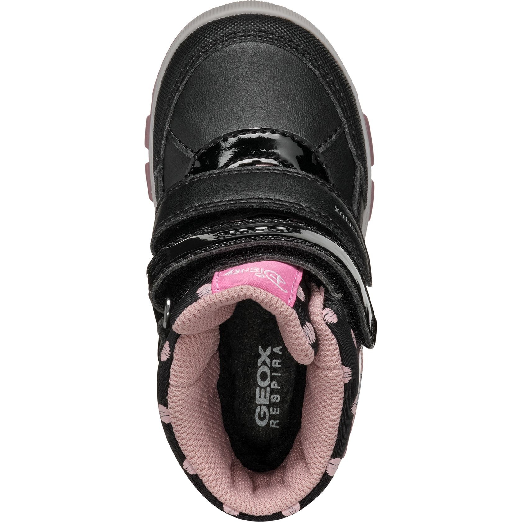 GEOX Aulinukai mergaitėms, Juoda, Flanfil booties 5