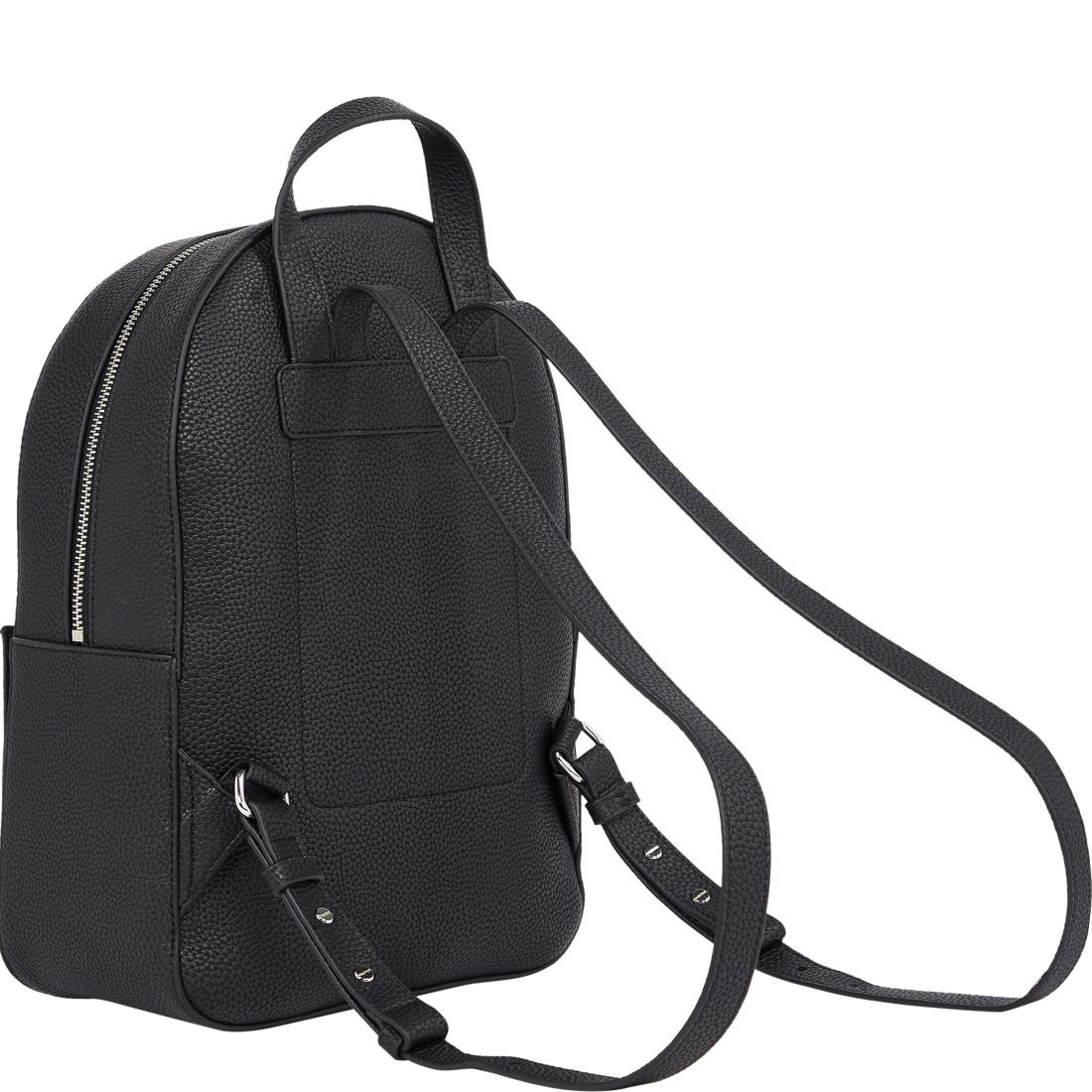 TOMMY HILFIGER Kuprinė moterims, Juoda, Emblem backpack 2