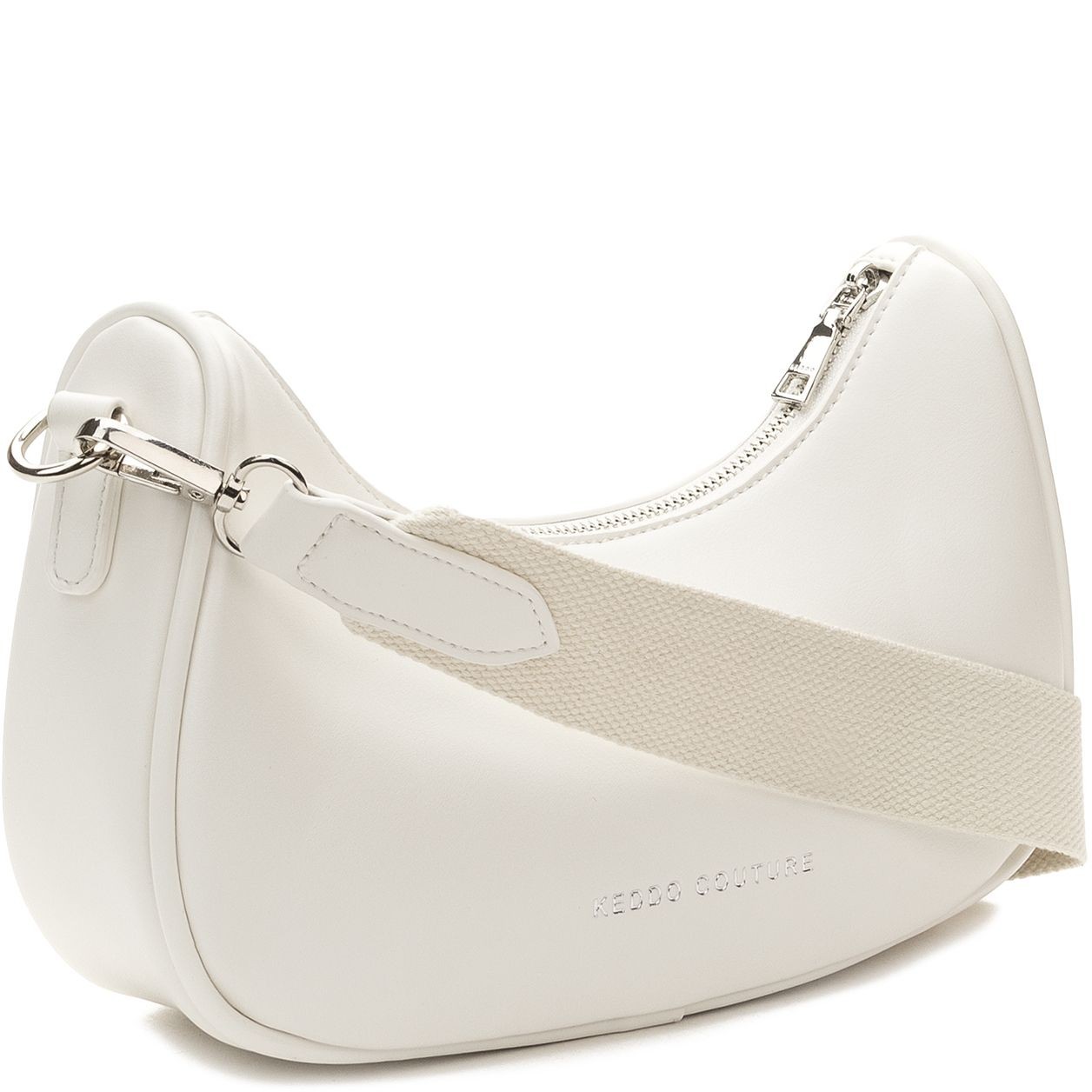 KEDDO Rankinė per petį moterims, Balta, Shoulder bag, KEDDO 2
