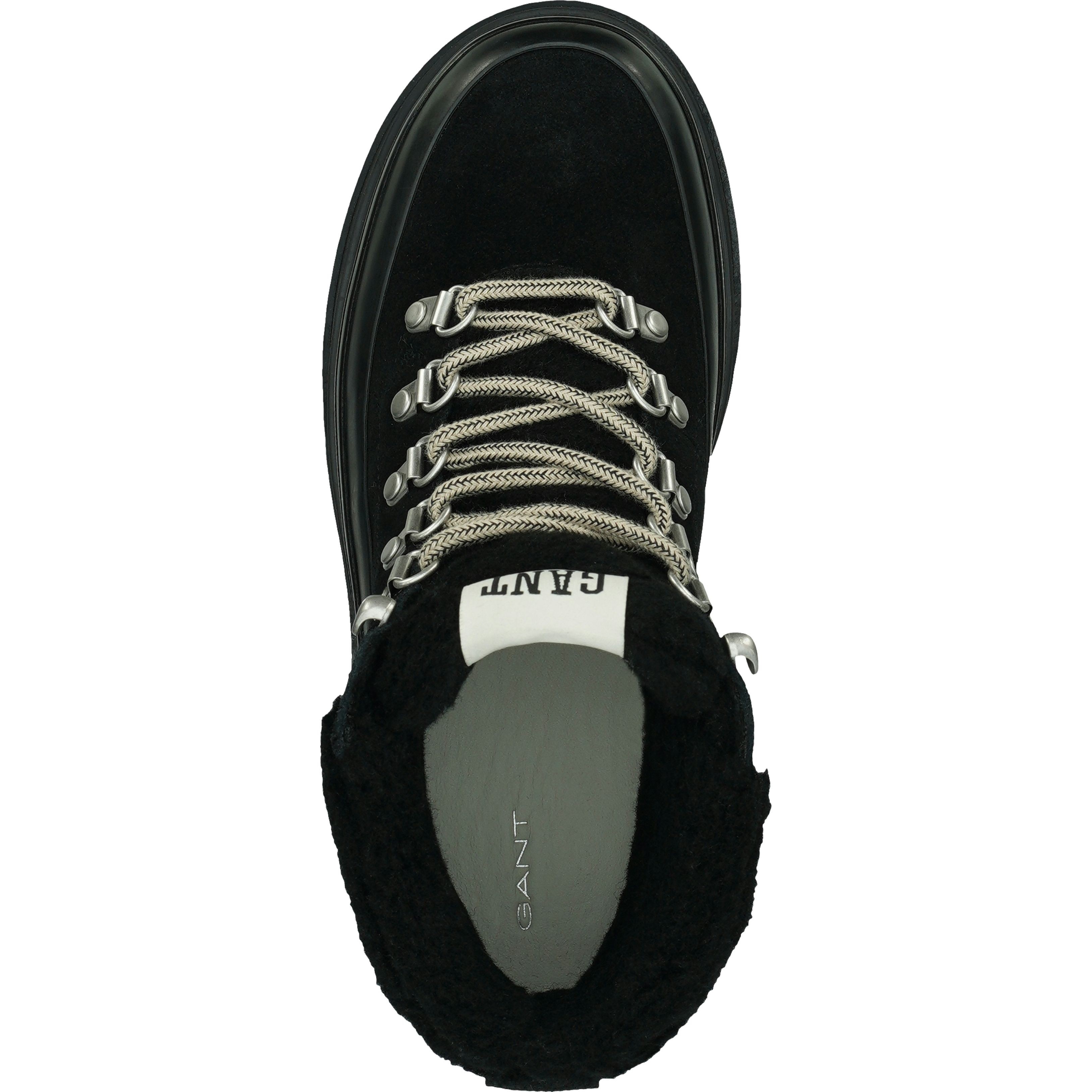 GANT Pašiltinti aulinukai moterims, Juoda, Wintly wm booties 5