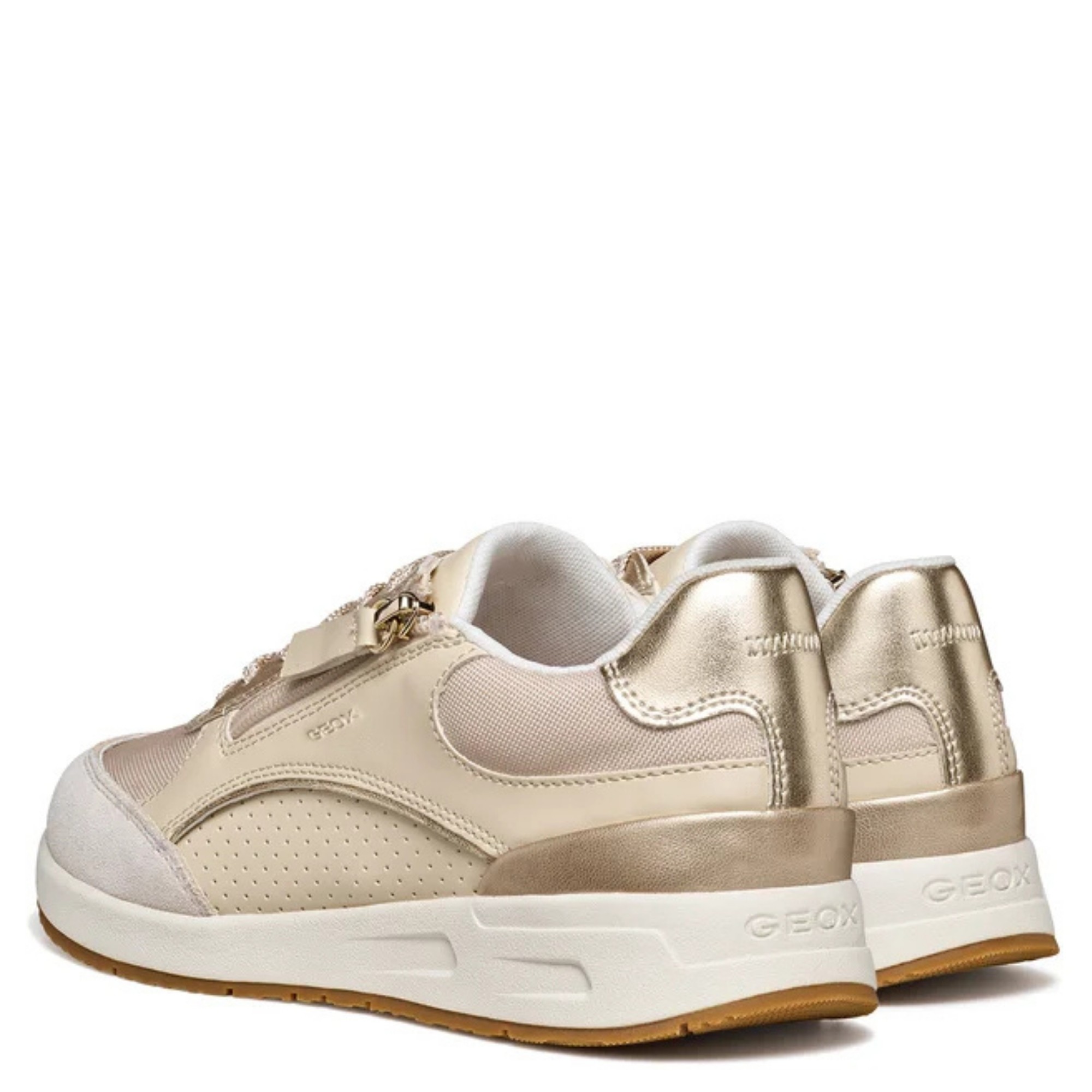 GEOX Sportbačiai moterims, Smėlio, Bulmya sneakers 3