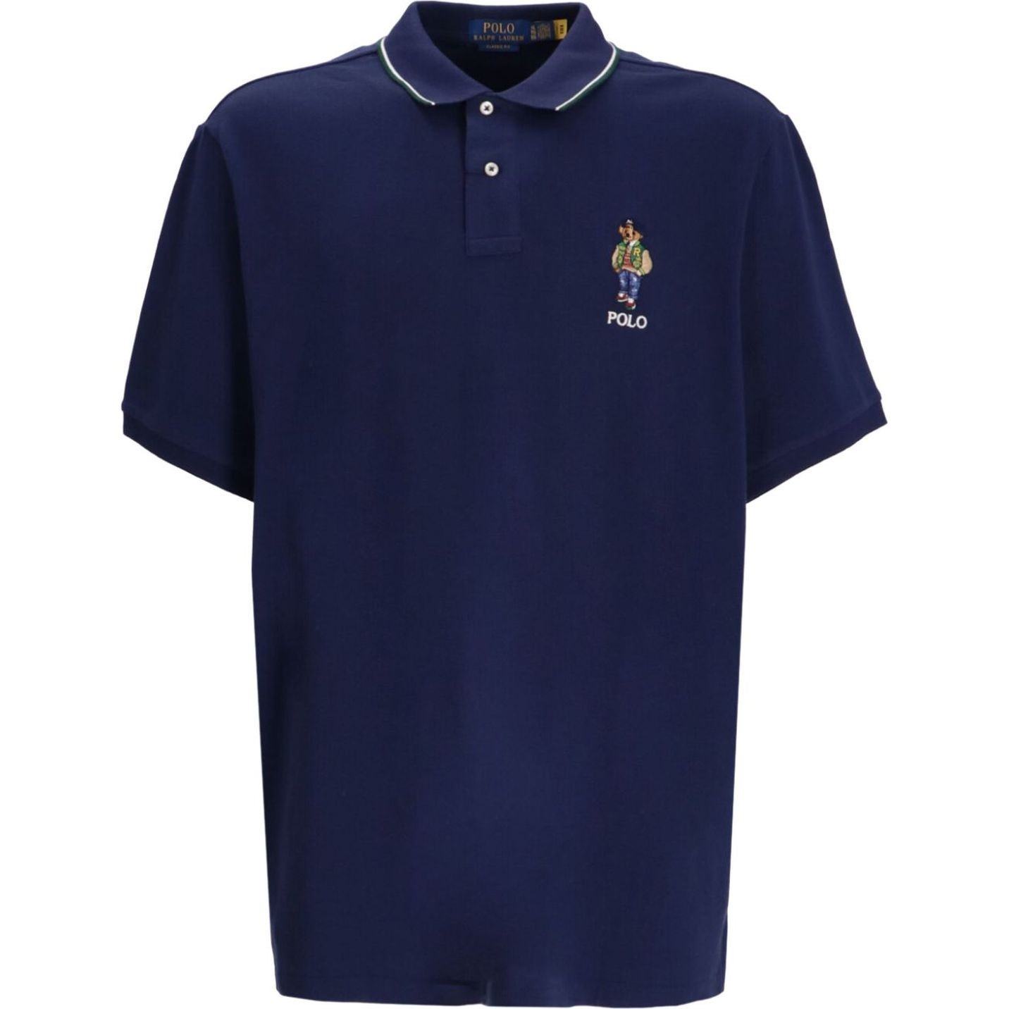 POLO RALPH LAUREN Polo marškiniai trumpos rank. vyrams, Mėlyna, Short sleeve polo