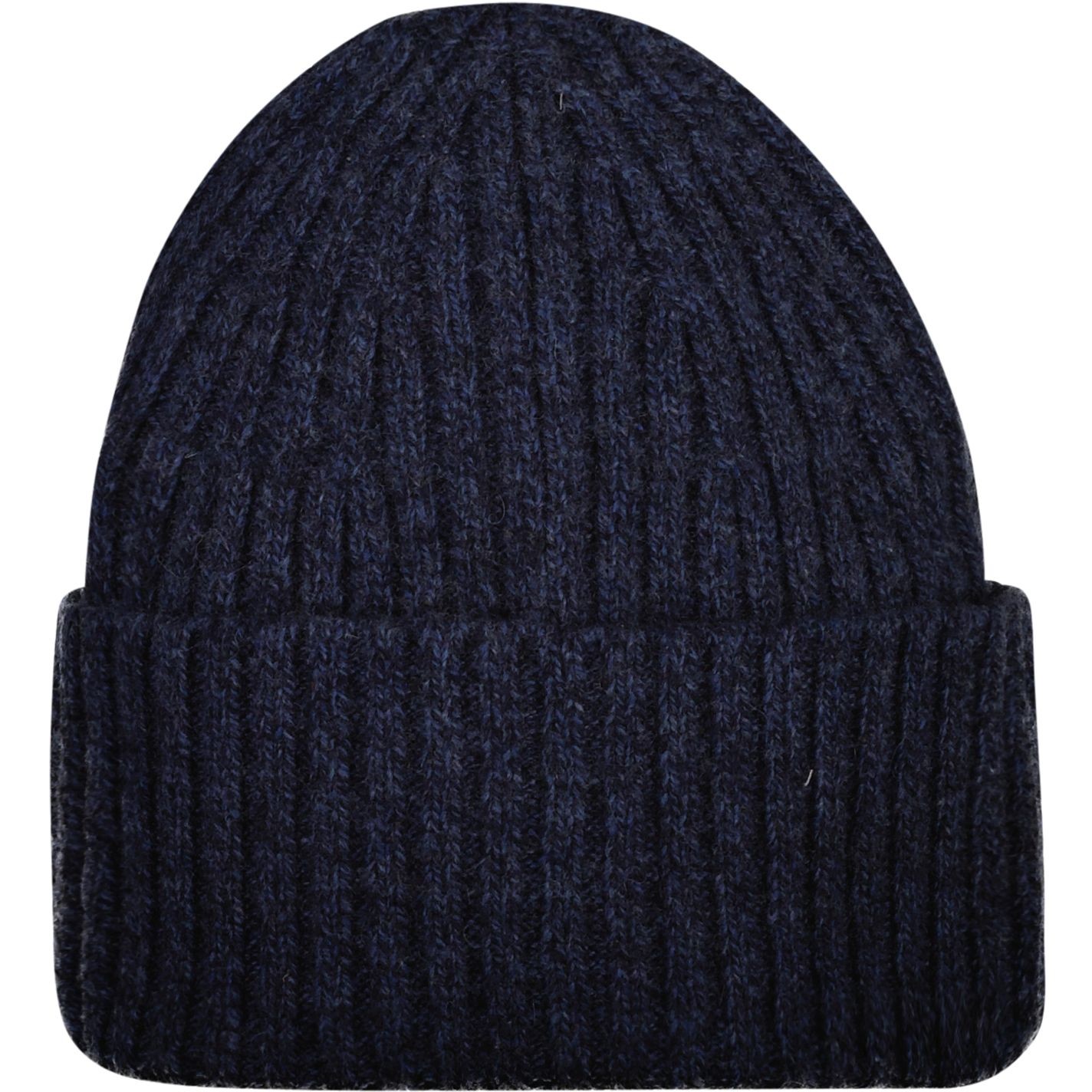 GANT Kepurė vyrams, Mėlyna, wool blend mouline beanie 2
