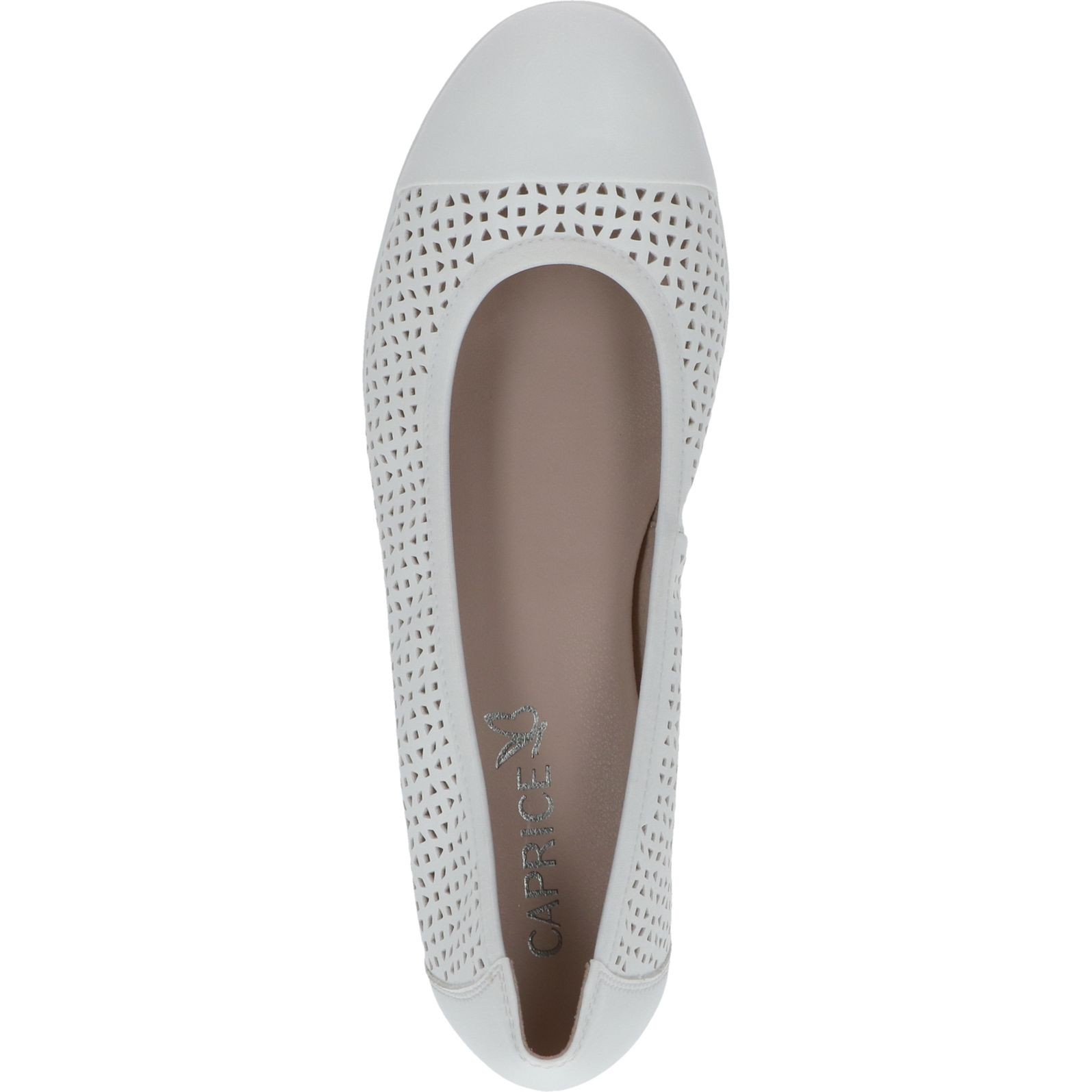 CAPRICE Balerinos moterims, Balta, Ballerinas 6