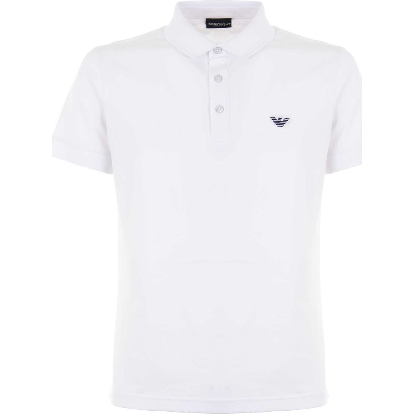 EMPORIO ARMANI Polo marškiniai trumpos rank. vyrams, Balta, Polo short sleeve 1
