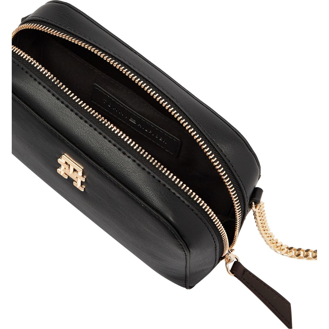 TOMMY HILFIGER Rankinė per petį moterims, Juoda, Feminine crossover 5