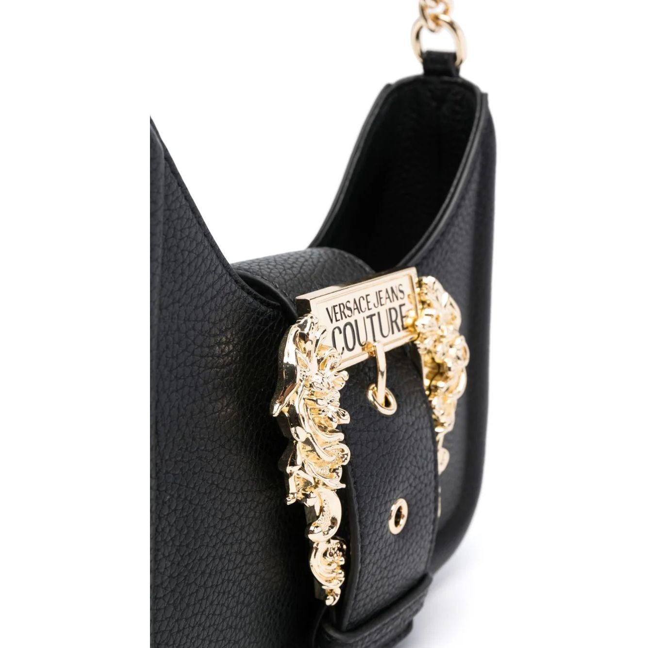 VERSACE JEANS CUTURE Rankinė, krepšys moterims, Juoda, Couture  hobo bag 3