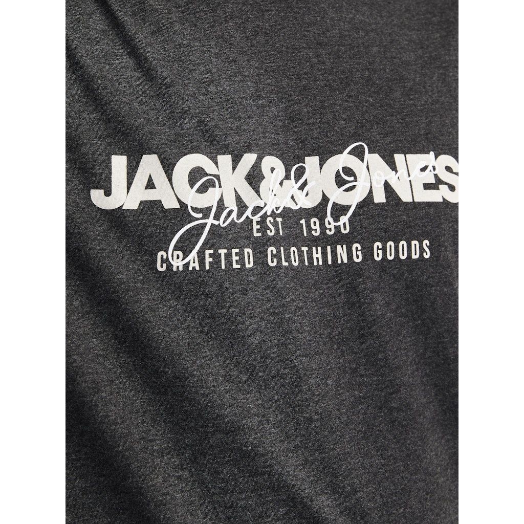 JACK & JONES Marškinėliai vyrams, Pilka, Alvis tee 6