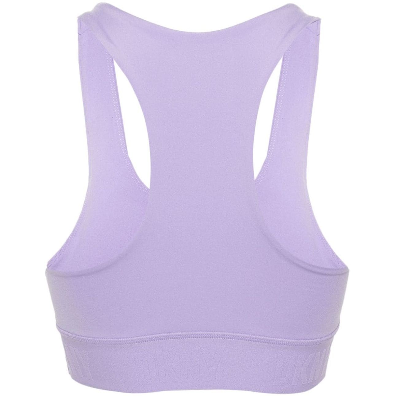 DKNY Marškiniai be rankovių moterims, purple, Logo elastic racerback 2