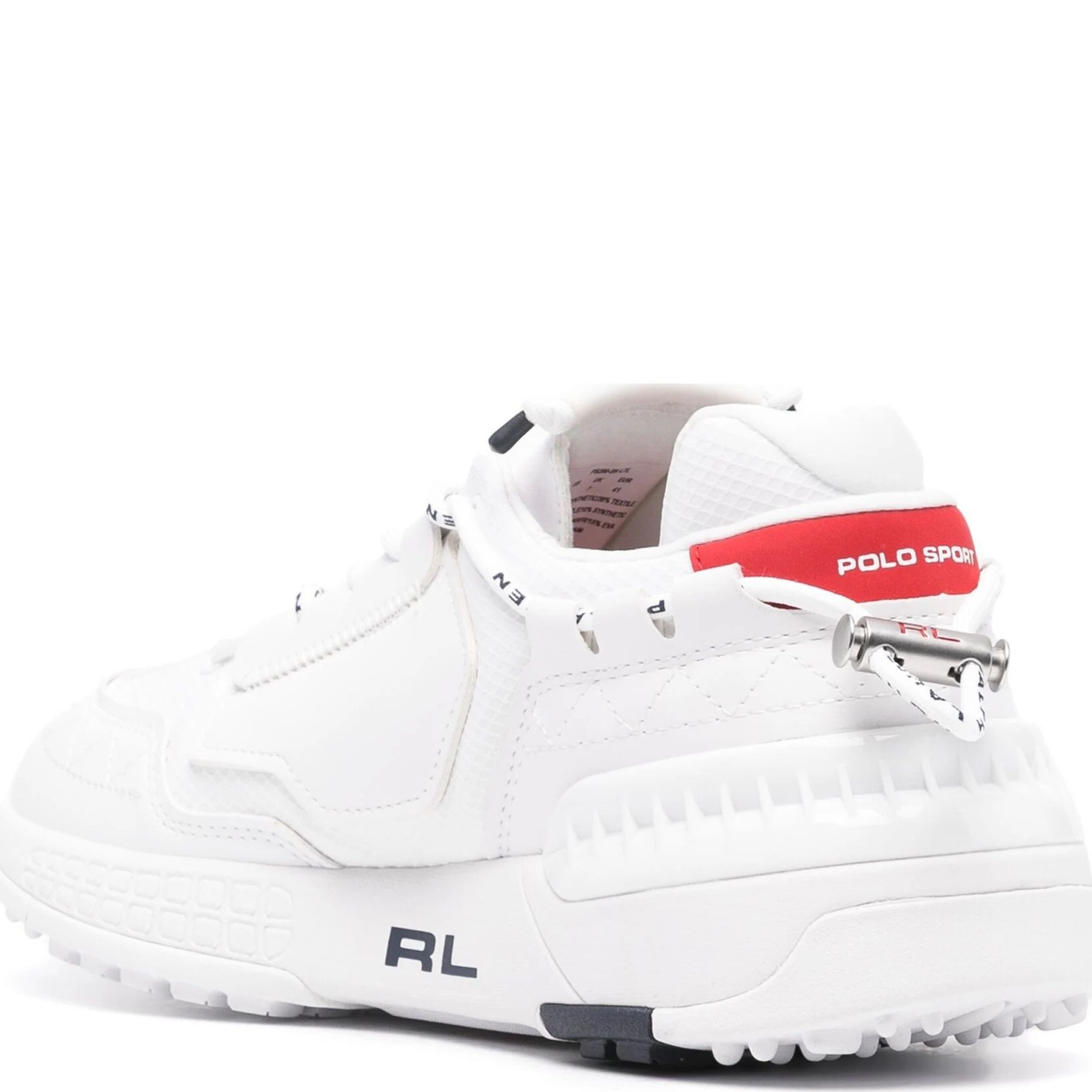 POLO RALPH LAUREN Laisvalaikio bateliai vyrams, Raudona, Low top lace sneakers 3