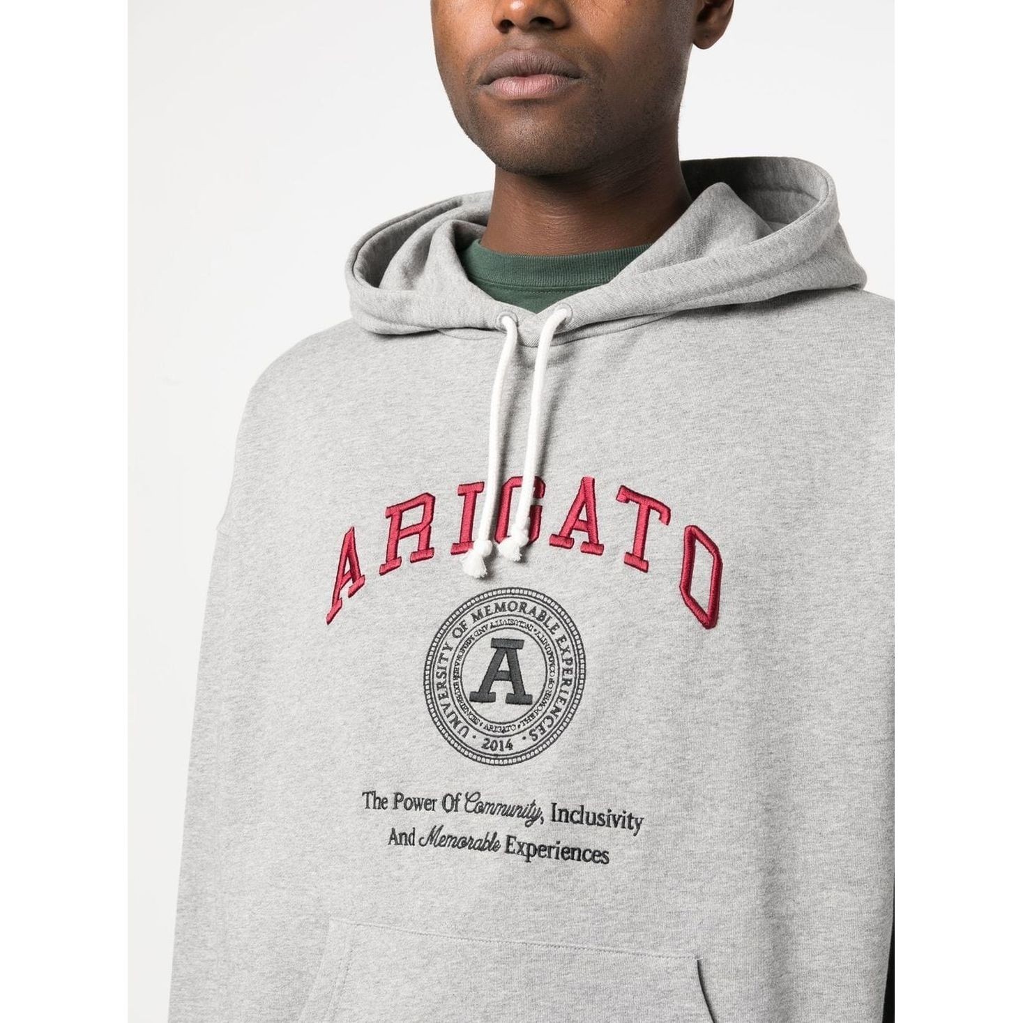 AXEL ARIGATO Džemperis vyrams, Pilka, Arigato university hoodie 4