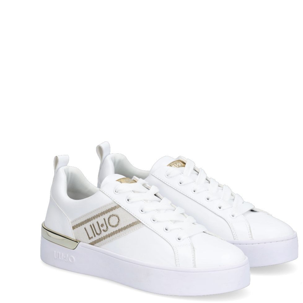 LIU JO Sportiniai bateliai moterims, Balta, SILVIA 86 1