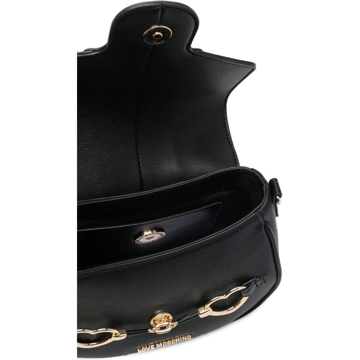 LOVE MOSCHINO Rankinė per petį moterims, Juoda, Crossbody 4