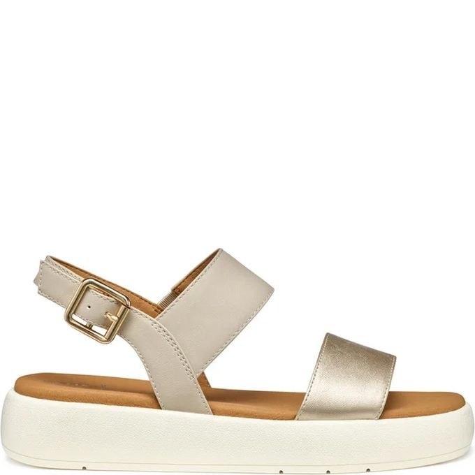 GEOX Basutės moterims, Auksinė, Camalei sandals 2