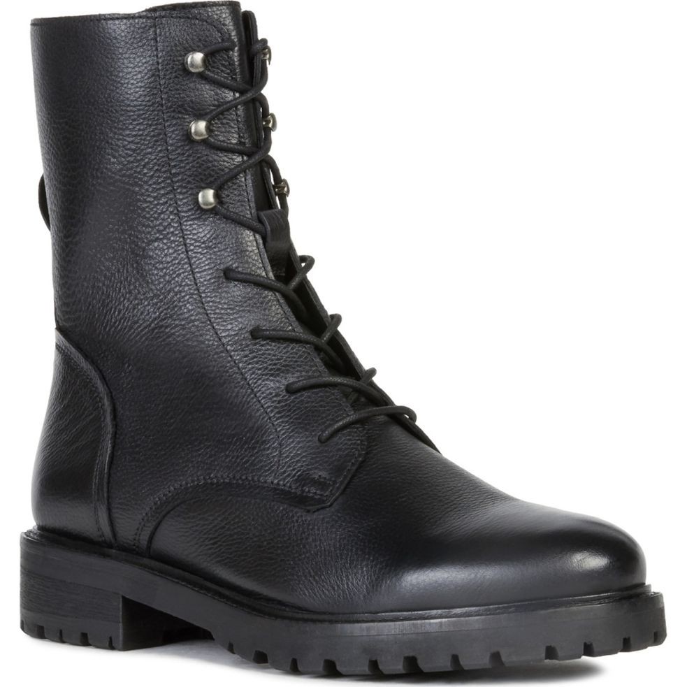 GEOX Aulinukai moterims, Juoda, HOARA BOOTIES 1