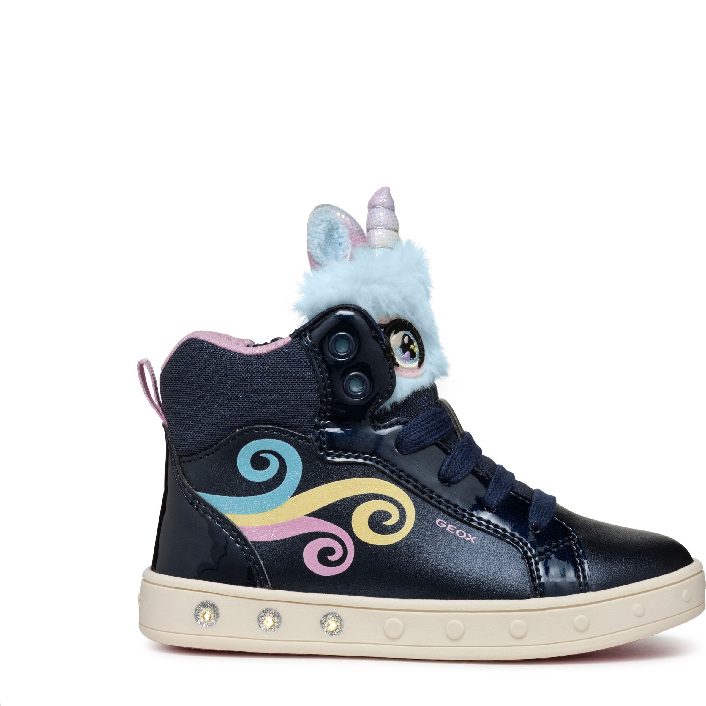 GEOX Aulinukai mergaitėms, Mėlyna, Skylin booties 7